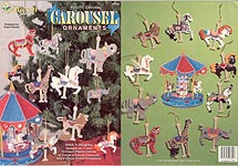TNS Plastic Canvas Carousel Ornaments