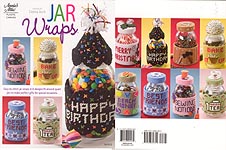 Annie's Attic Plastic Canvas Jar Wraps