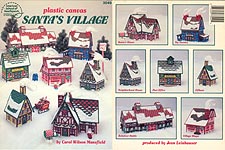 ASN Plastic Canvas Santa's Village