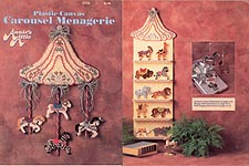 Annie's Attic Plastic Canvas Carousel Menagerie