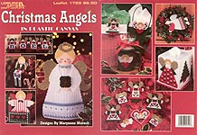 LA Christmas Angels in Plastic Canvas