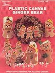 Needlecraft Ala Mode Plastic Canvas Ginger Bears