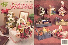 Annie's Attic Plastic Canvas Nature's Wonders Tissue Covers