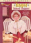 TNS Plastic Canvas Angel Towel Topper