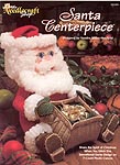 TNS Plastic Canvas Santa Centerpiece