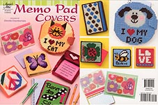 Annie's Attic Plastic Canvas Memo Pad Covers