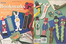 Annie's Attic Plastic Canvas Bookmarks for All Occasions