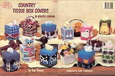 ASN Country Tissue Boxes in Plastic Canvas 