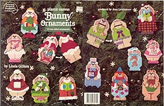 ASN Plastic Canvas Bunny Ornaments