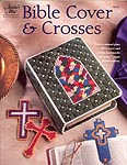 Annie's Attic Plastic Canvas Bible Cover & Crosses