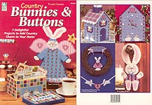 HWB Plastic Canvas Country Bunnies & Buttons