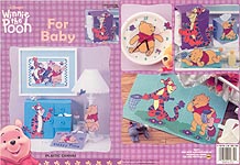 LA Winnie The Pooh for Baby in Plastic Canvas