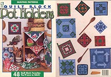 HWB Quilt Block Pot Holders