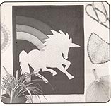 Annie's Attic Unicorn Wall Hanging