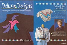 Deluxe Designs: Designing With Ultrasuede and Other Special Fabrics