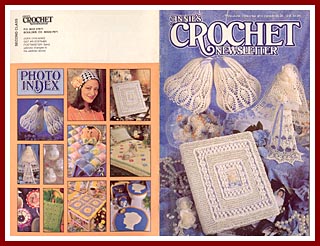 Cover of Annies Crochet Newsletter for May-June 1996.