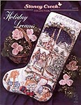 Stoney Creek Cross Stitch Holiday Dreams Christmas Stocking