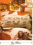 Vanessa Ann Christmas in Cross-Stitch: Joy Pillow