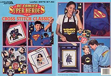 LA DC Comics Superheroes: Cross Stitch Classics