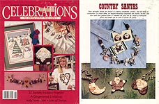 Celebrations to Cross- Stitch and Craft, Christmas 1990