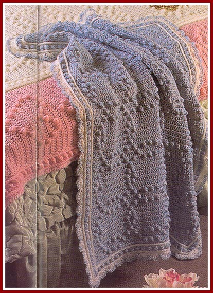 Baby Afghan - Crochet Baby Blanket - Free Vintage Crochet Pattern