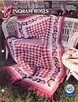 Annie's Crochet Quilt & Afghan Club, Gingham Roses