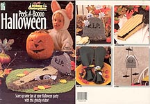 HWB Plastic Canvas Peek- A- Booo Halloween