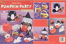 TNS Plastic Canvas Pumpkin Party